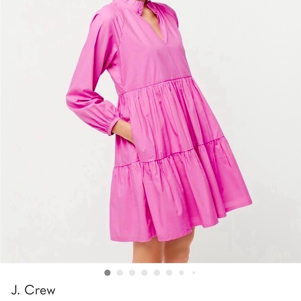 J. Crew - Tiered pop over dress